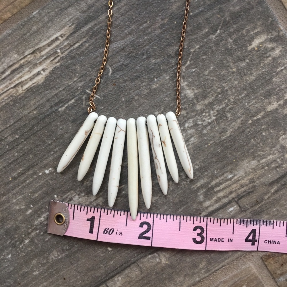 Ivory Howlite Necklace - Picture 5 of 5